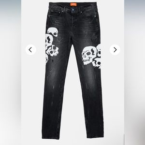BOSSI SKULL JEAN SPRP BLACK